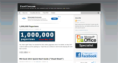 Desktop Screenshot of excel-user.com