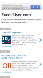 Mobile Screenshot of excel-user.com